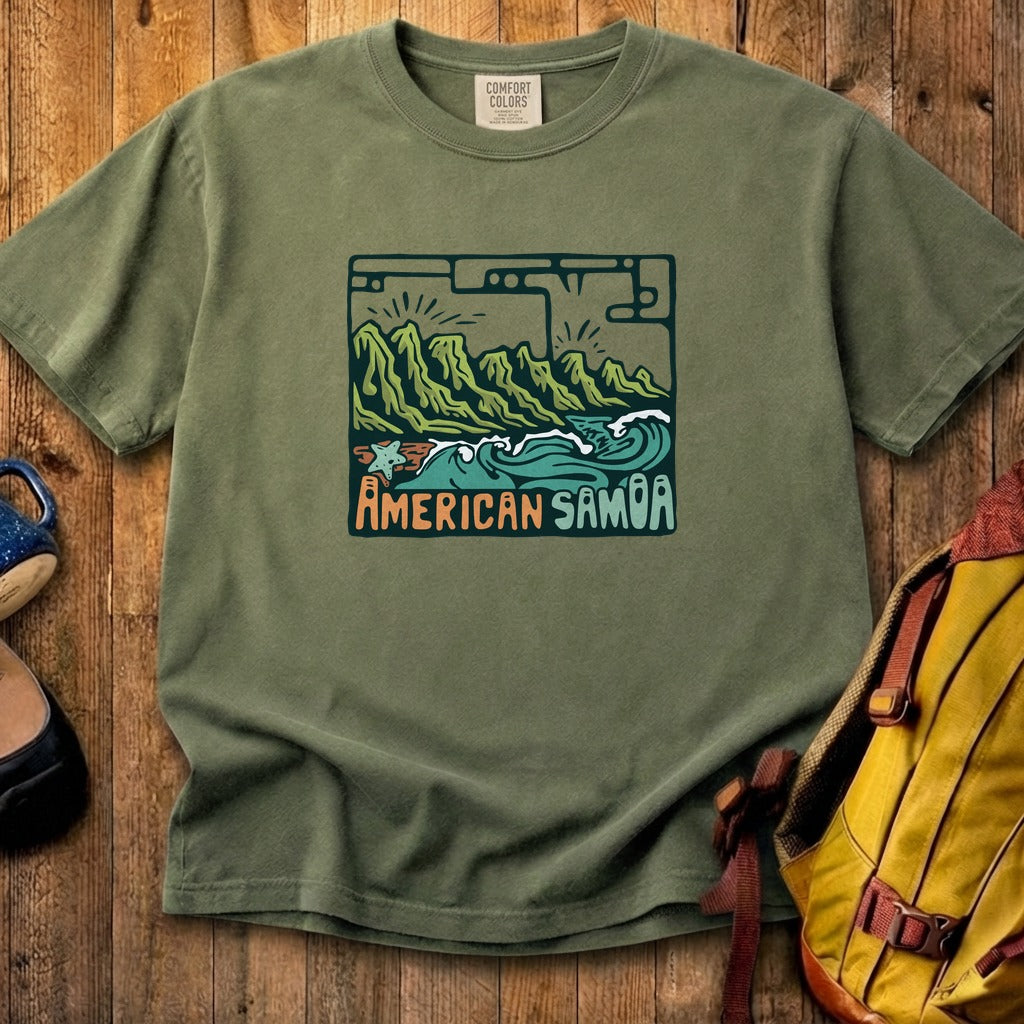 American Samoa National Park Cotton T-Shirt