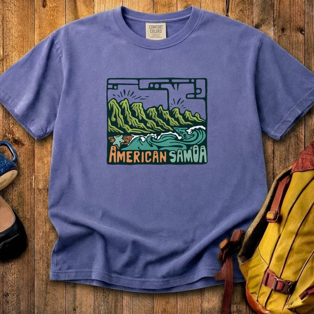American Samoa National Park Cotton T-Shirt