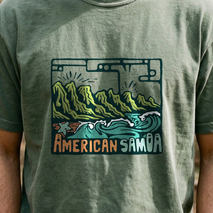 American Samoa National Park Cotton T-Shirt