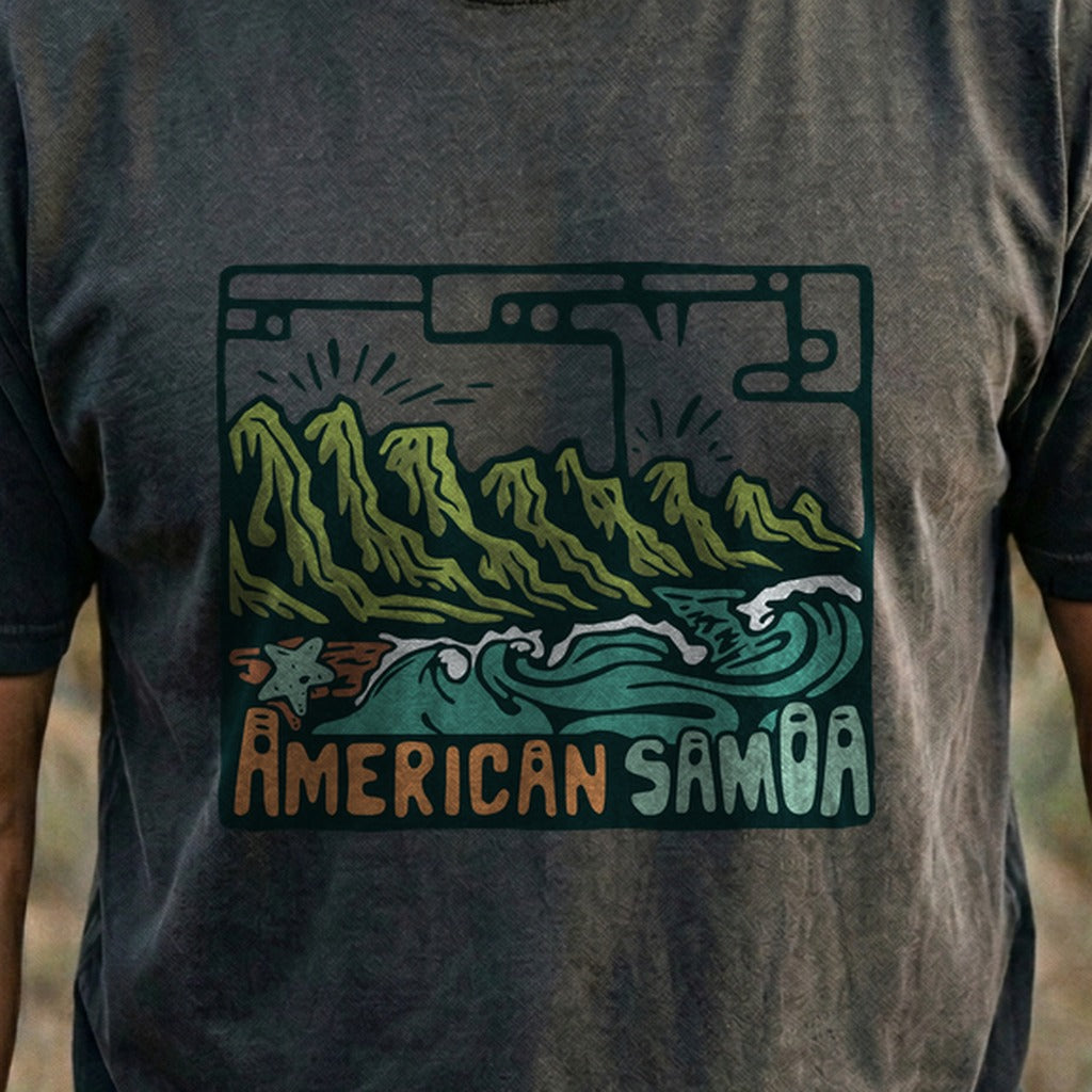 American Samoa National Park Cotton T-Shirt