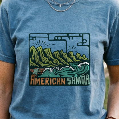 American Samoa National Park Cotton T-Shirt