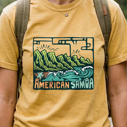 American Samoa National Park Cotton T-Shirt