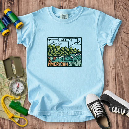 American Samoa National Park Kids Cotton T-Shirt