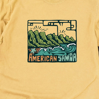 American Samoa National Park Cotton Long Sleeve
