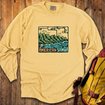American Samoa National Park Cotton Long Sleeve
