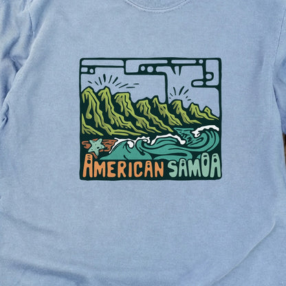 American Samoa National Park Cotton Long Sleeve