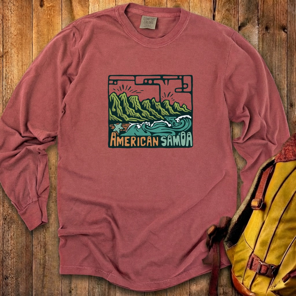American Samoa National Park Cotton Long Sleeve