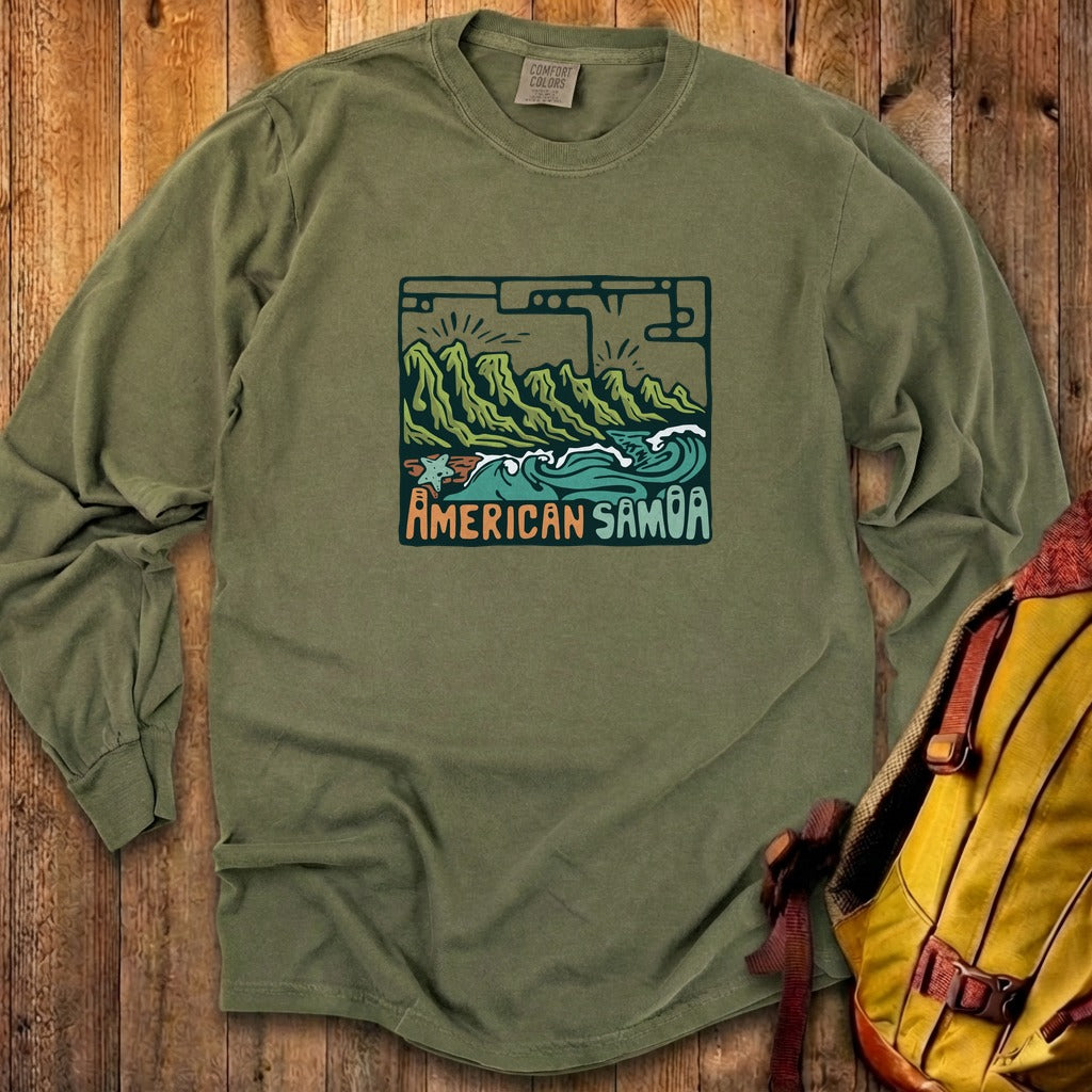 American Samoa National Park Cotton Long Sleeve