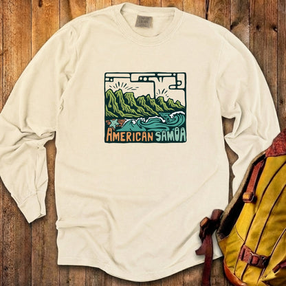American Samoa National Park Cotton Long Sleeve