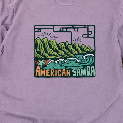 American Samoa National Park Cotton Long Sleeve