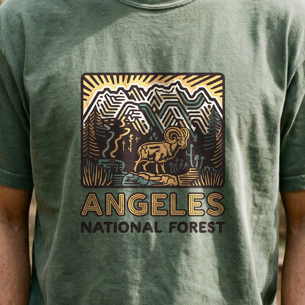 Angeles National Forest Vintage Cotton T-Shirt