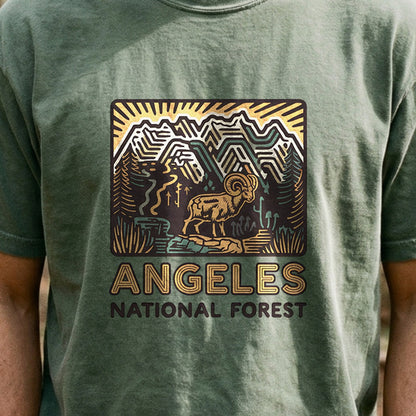 Angeles National Forest Vintage Cotton T-Shirt