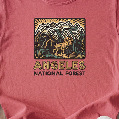 Angeles National Forest Vintage Kids Cotton T-Shirt
