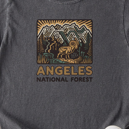 Angeles National Forest Vintage Kids Cotton T-Shirt