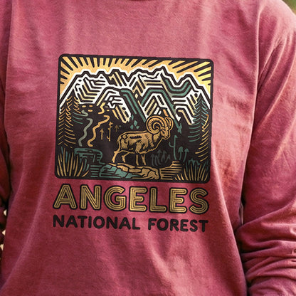 Angeles National Forest Vintage Cotton Long Sleeve