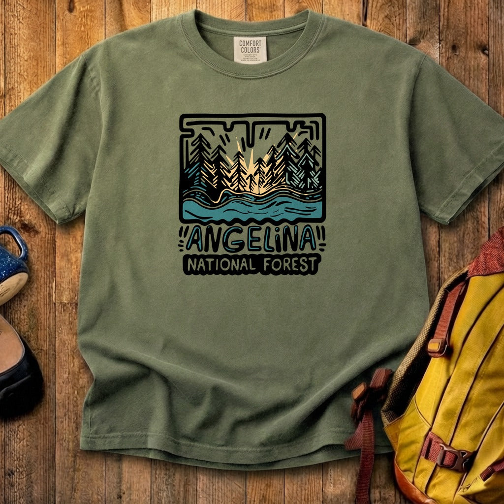 Angelina National Forest Cotton T-Shirt