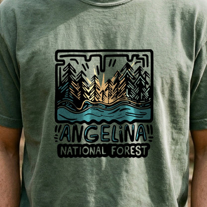 Angelina National Forest Cotton T-Shirt
