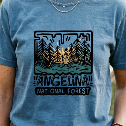 Angelina National Forest Cotton T-Shirt