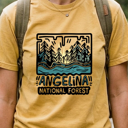 Angelina National Forest Cotton T-Shirt