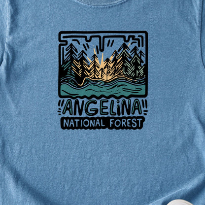 Angelina National Forest Kids Cotton T-Shirt