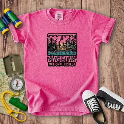 Angelina National Forest Kids Cotton T-Shirt