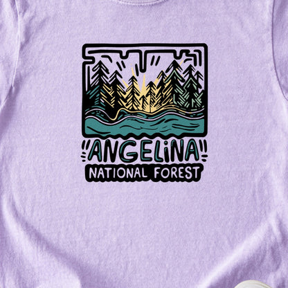Angelina National Forest Kids Cotton T-Shirt