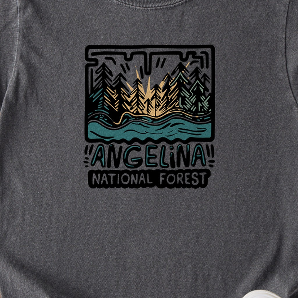 Angelina National Forest Kids Cotton T-Shirt