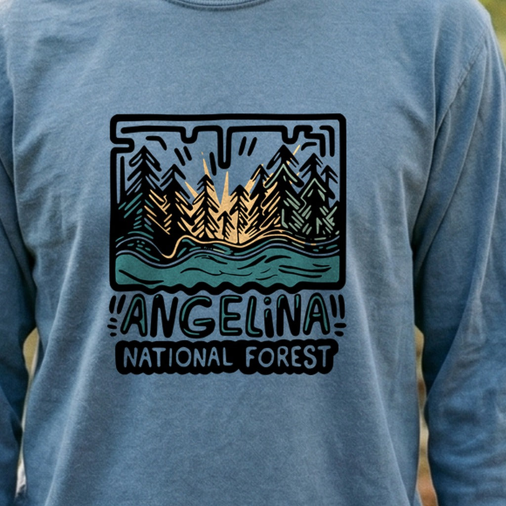 Angelina National Forest Cotton Long Sleeve