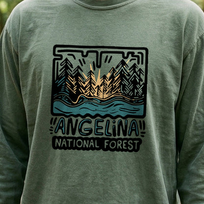 Angelina National Forest Cotton Long Sleeve