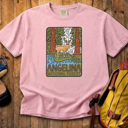 Angelina National Forest 2 Cotton T-Shirt