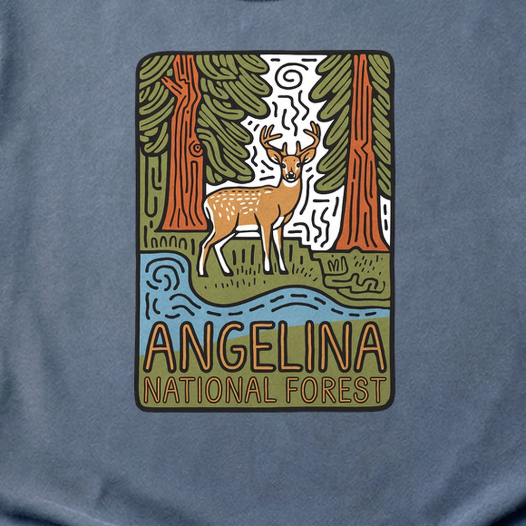 Angelina National Forest 2 Cotton T-Shirt