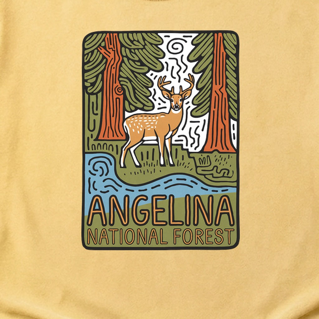 Angelina National Forest 2 Cotton T-Shirt