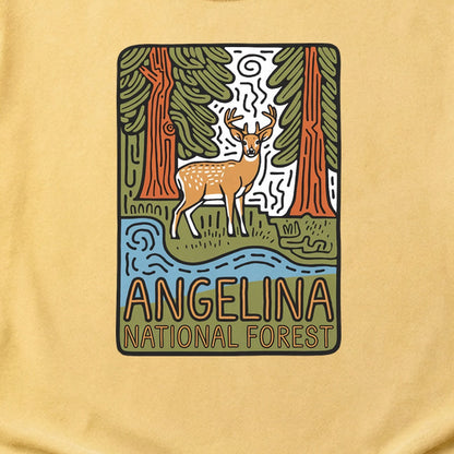 Angelina National Forest 2 Cotton T-Shirt