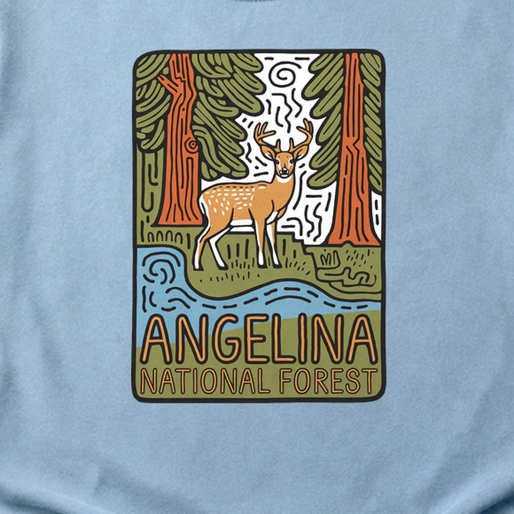 Angelina National Forest 2 Cotton T-Shirt