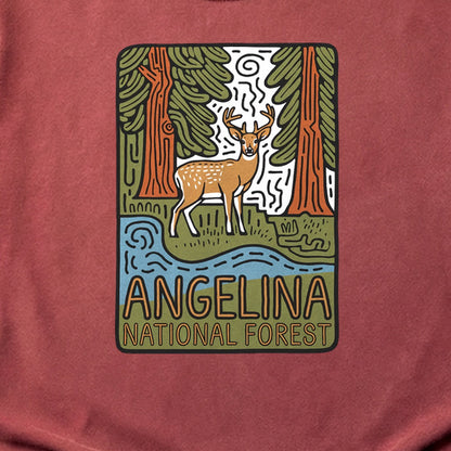 Angelina National Forest 2 Cotton T-Shirt