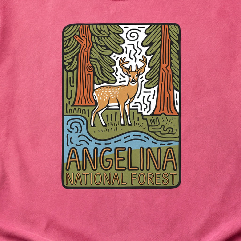 Angelina National Forest 2 Cotton T-Shirt
