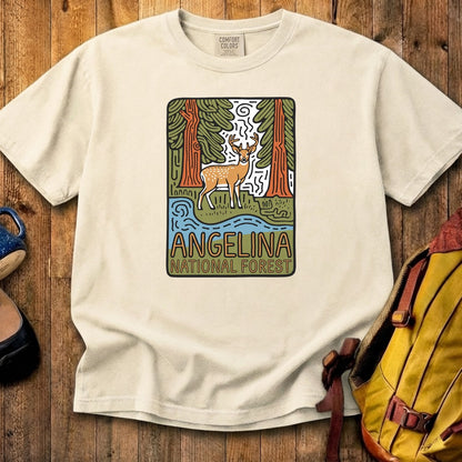 Angelina National Forest 2 Cotton T-Shirt