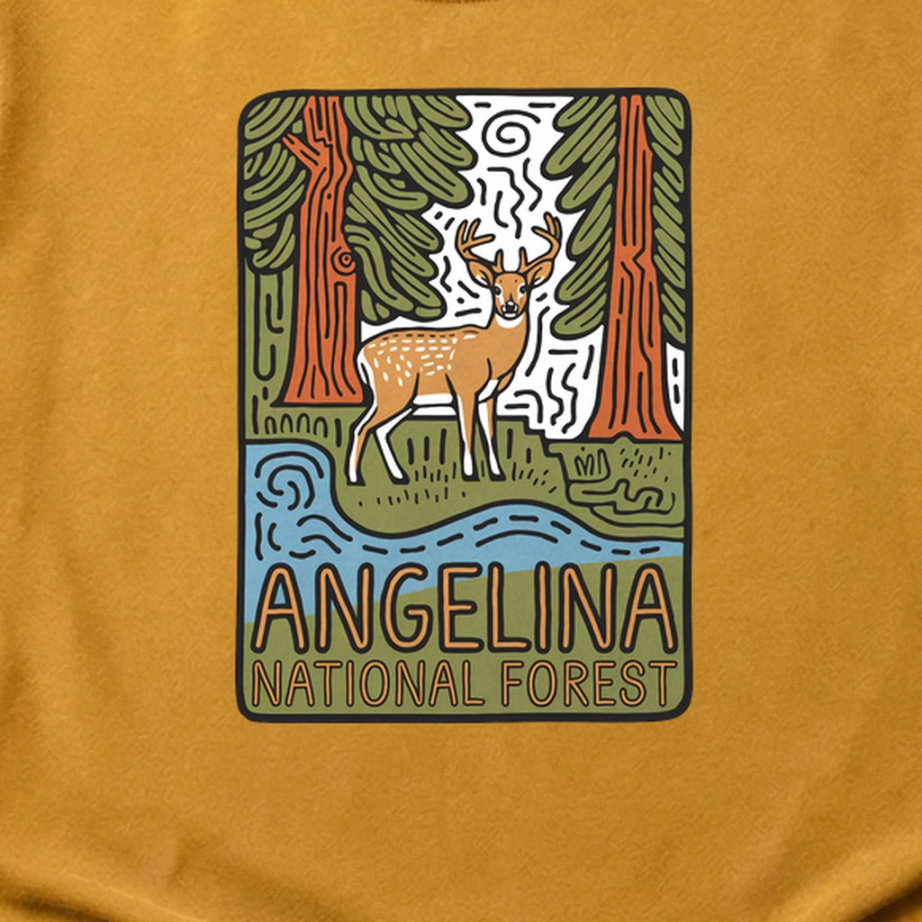 Angelina National Forest 2 Cotton T-Shirt