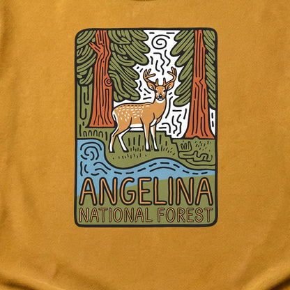 Angelina National Forest 2 Cotton T-Shirt