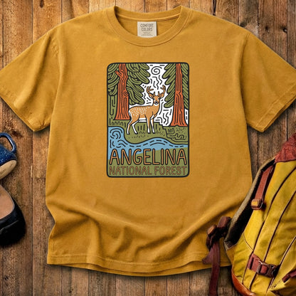 Angelina National Forest 2 Cotton T-Shirt