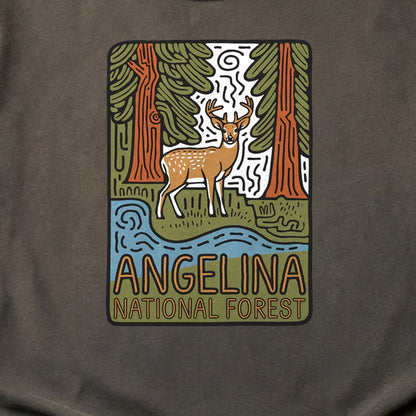 Angelina National Forest 2 Cotton T-Shirt