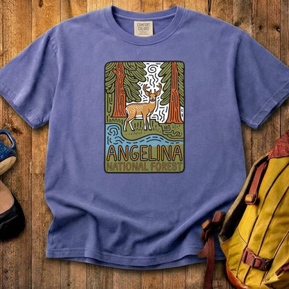 Angelina National Forest 2 Cotton T-Shirt