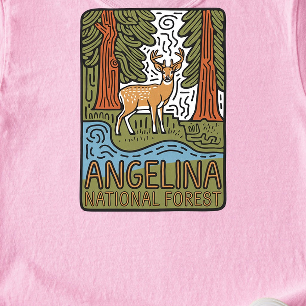 Angelina National Forest 2 Kids Cotton T-Shirt