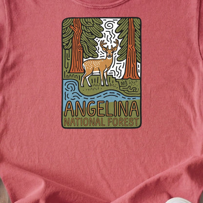 Angelina National Forest 2 Kids Cotton T-Shirt