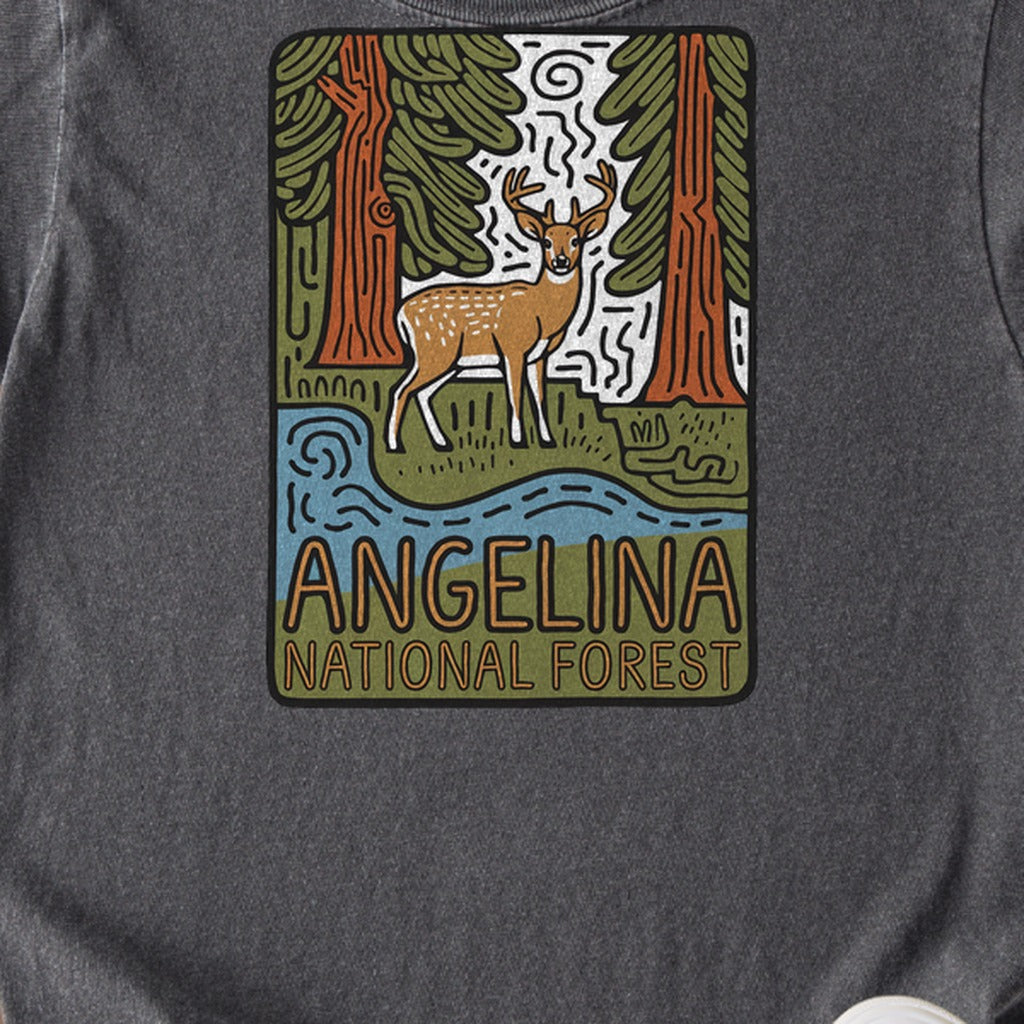 Angelina National Forest 2 Kids Cotton T-Shirt