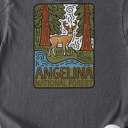 Angelina National Forest 2 Kids Cotton T-Shirt