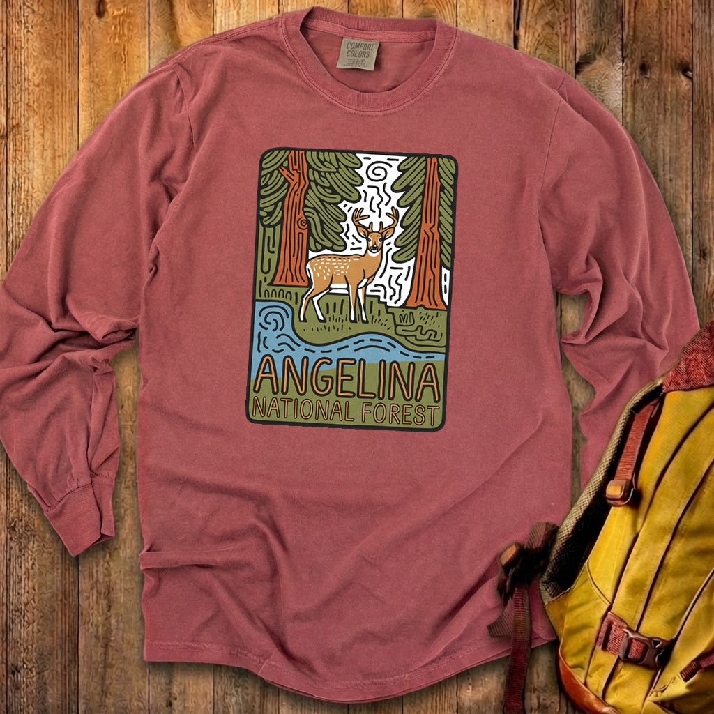 Angelina National Forest 2 Cotton Long Sleeve