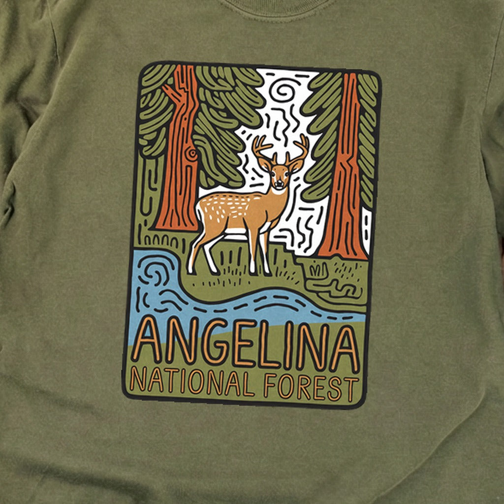 Angelina National Forest 2 Cotton Long Sleeve