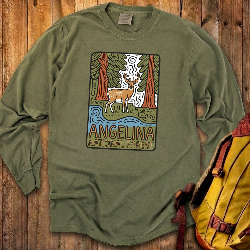 Angelina National Forest 2 Cotton Long Sleeve