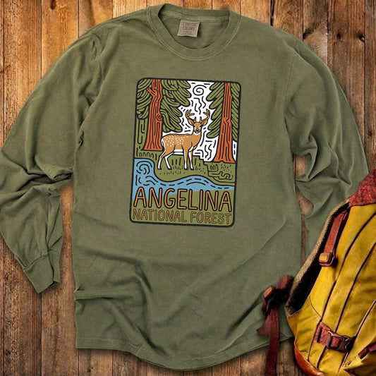 Angelina National Forest 2 Cotton Long Sleeve